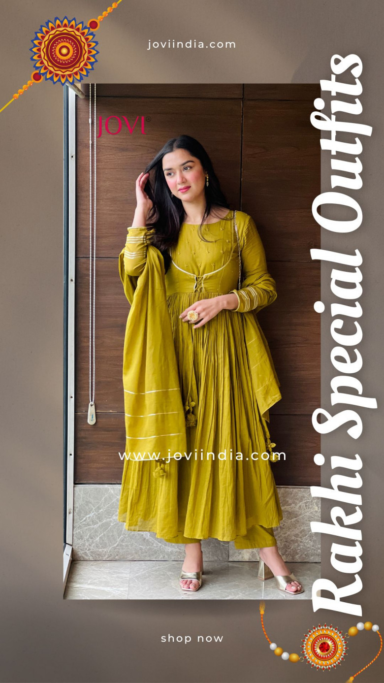Best Rakhi Outfits for Women That Make a Statement This Festival | JOVI India