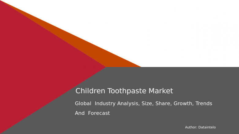 Children Toothpaste Market Outlook: Trends & Future Growth 2032