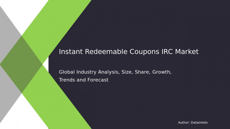 Instant Redeemable Coupons (IRC) Market Scope, Investment Trends & Forecast 2032