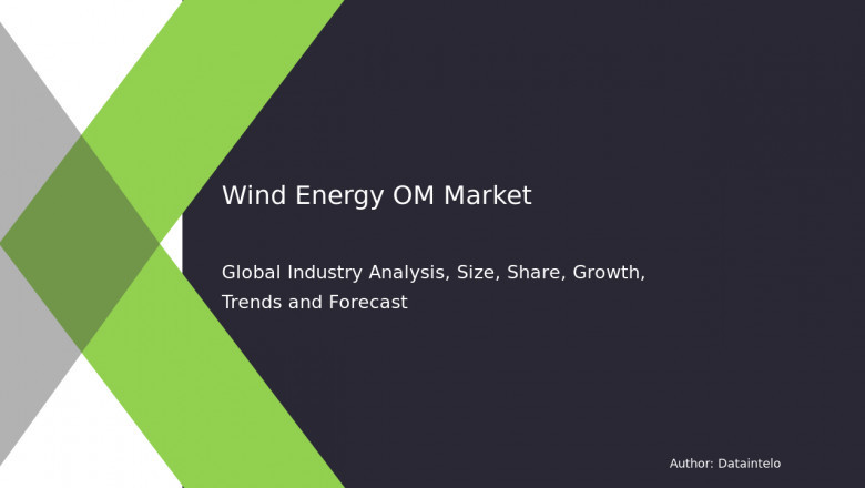 Wind Energy O&M Market Demand & Supply Analysis – Market Trends 2032