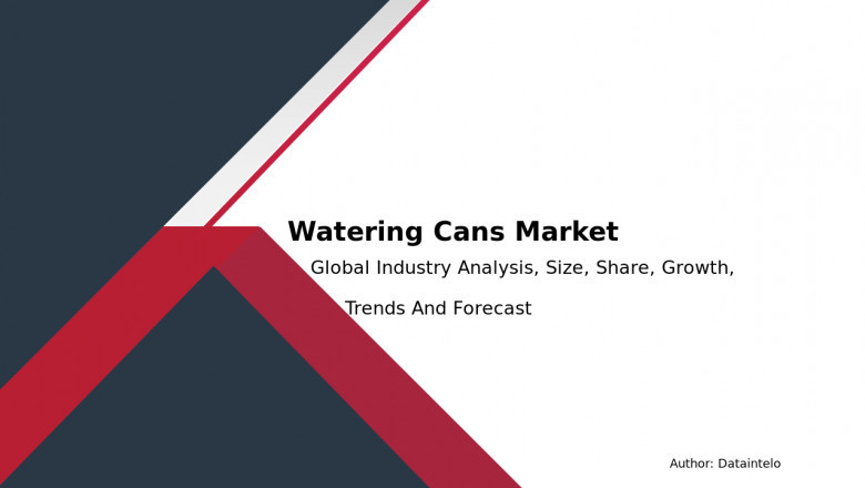 Watering Cans Market Competitive Analysis – Future Growth Prospects