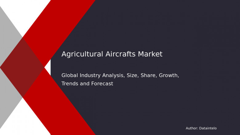 Agricultural Aircraft Market Outlook and Analysis 2032