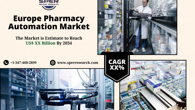 Europe Pharmacy Automation Market Revenue, Growth, Demand, Opportunities and Future Competition 2034: SPER Market Research