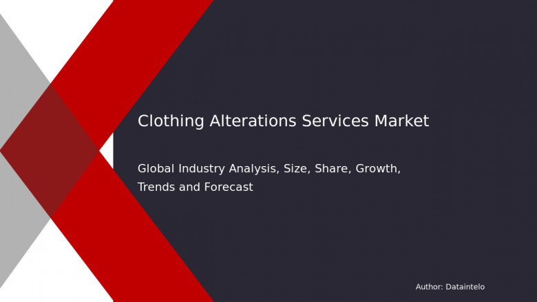 Forecast and Trends of Clothing Alteration Services Market 2032