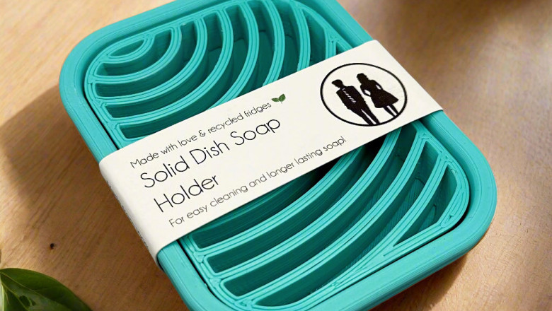 Solid Dish Soap Holder – Eco-Friendly, Practical, and Durable