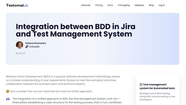 Exploring the Integration of BDD Test Management System with Jira: A Complete Guide