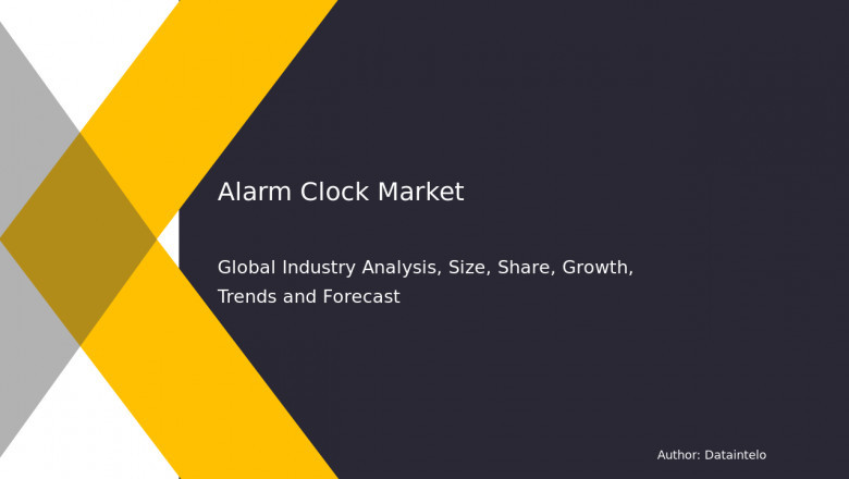 Global Alarm Clock Market Size Forecast and Trends 2032