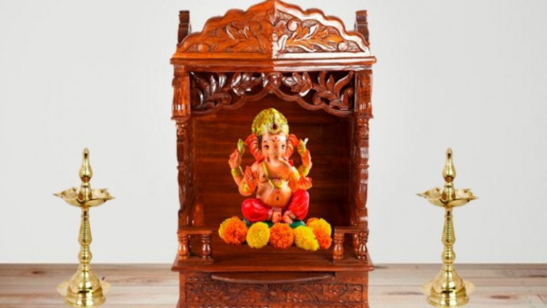 Wooden Home Temple Ideas to Elevate Your Prayer Room