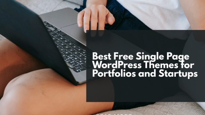 Best Free Single Page WordPress Themes for Portfolios and Startups