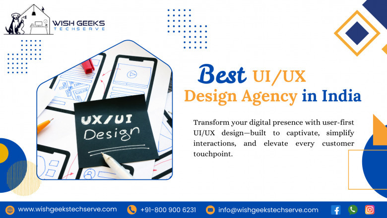 Best UI/UX Design Company in India for User-Centered Web and App Interfaces: Wish Geeks Techserve