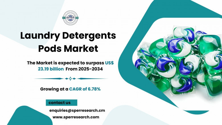 Laundry Detergent Pods Market Share, Analysis, Opportunity, Demand and Forecast 2034: SPER Market Research