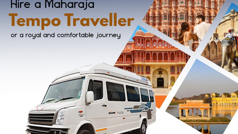 Maharaja Tempo Traveller Hire in Jaipur - Luxury Travel