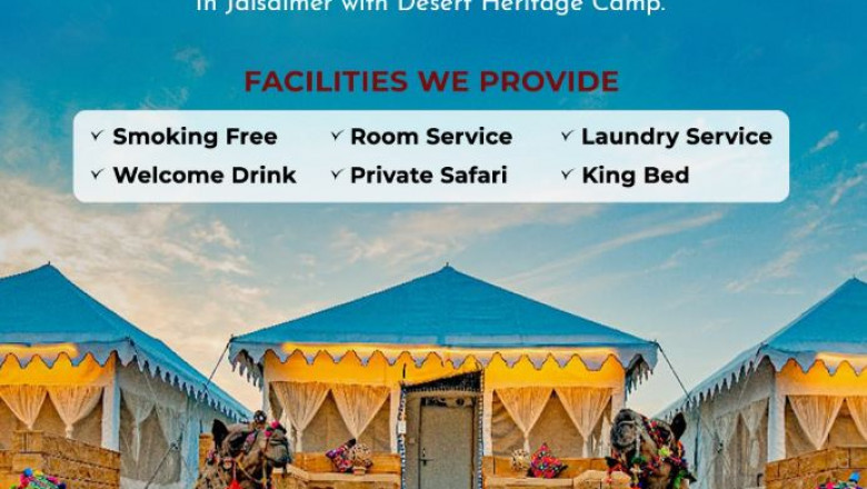 Affordable Budget Camp in Jaisalmer | Desert Heritage