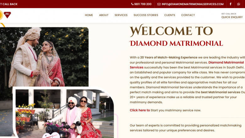Diamond Matrimonial | Best Matrimonial Services in Delhi