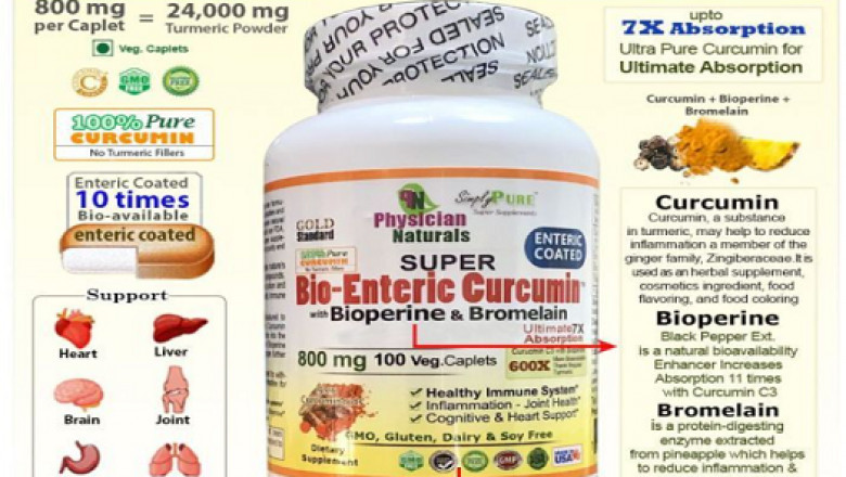 Unlocking The Benefits Of Super BioEnteric Curcumin 800 mg For Daily Wellness