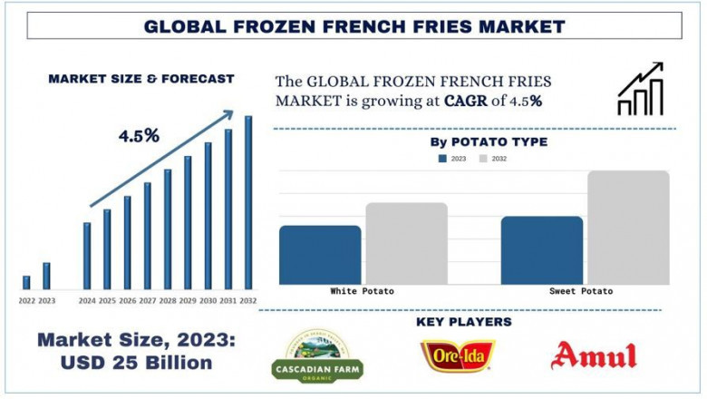 Frozen French Fries Market Report, Size, Trends, Segments and Forecast 2032
