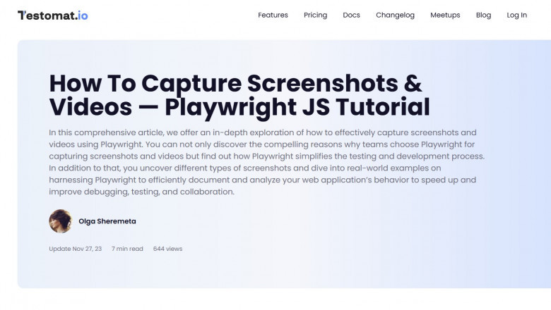 How to Capture Playwright Screenshots and Videos: A Complete Guide