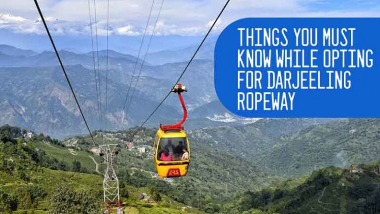 Experience the Majestic Views with Darjeeling Ropeway