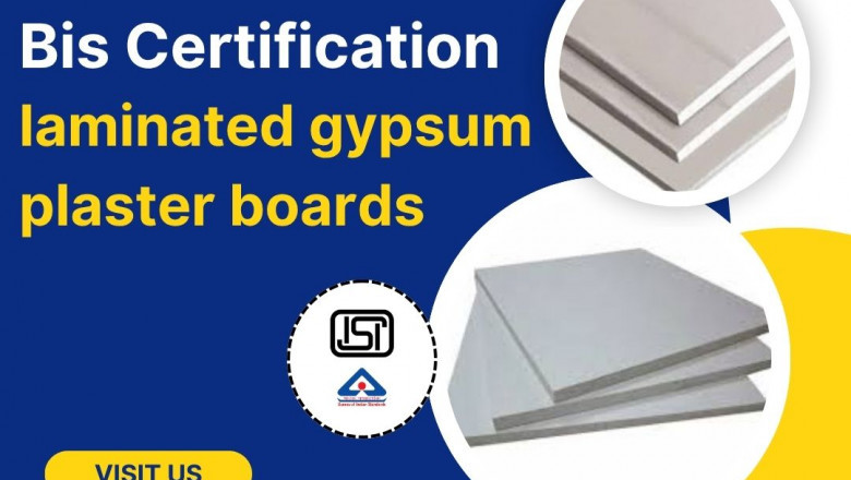 EVTL helps you obtain BIS certification for coated/laminated gypsum plaster boards