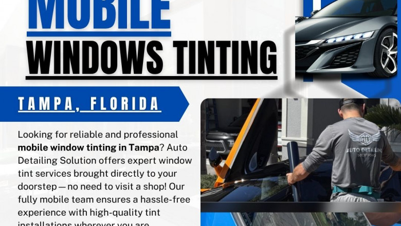 Top-Quality Window Tint Tampa—Delivered to Your Doorstep
