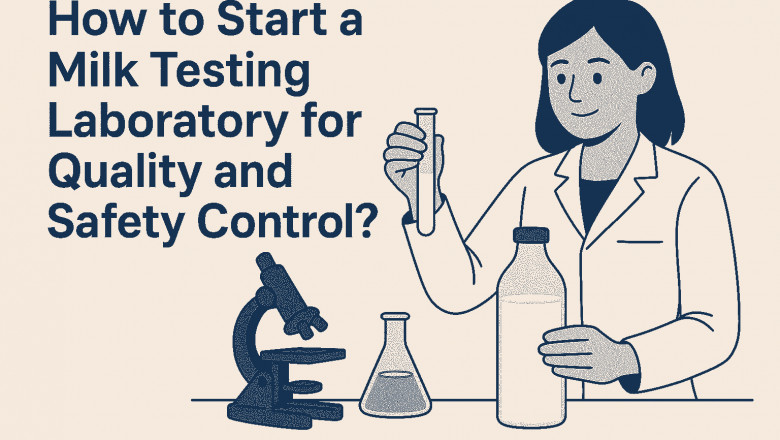 How to Start a Milk Testing Laboratory for Quality and Safety Control?