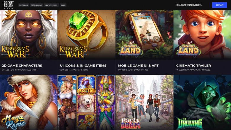 Outsource Game Art with Confidence — Partner with RocketBrush