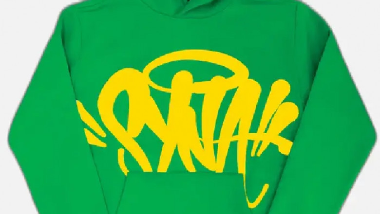 SYNA OG HOOD – BLACK/NEON GREEN