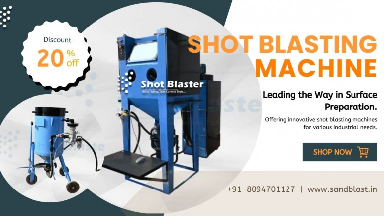 Shot Blasting Units with High Torque Motors – Buy Now