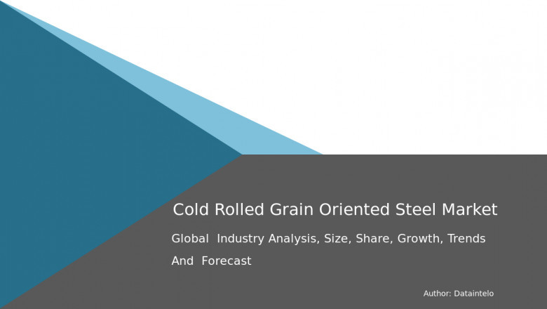 Cold Rolled Grain Oriented Steel Market Segmentation & Trends 2032