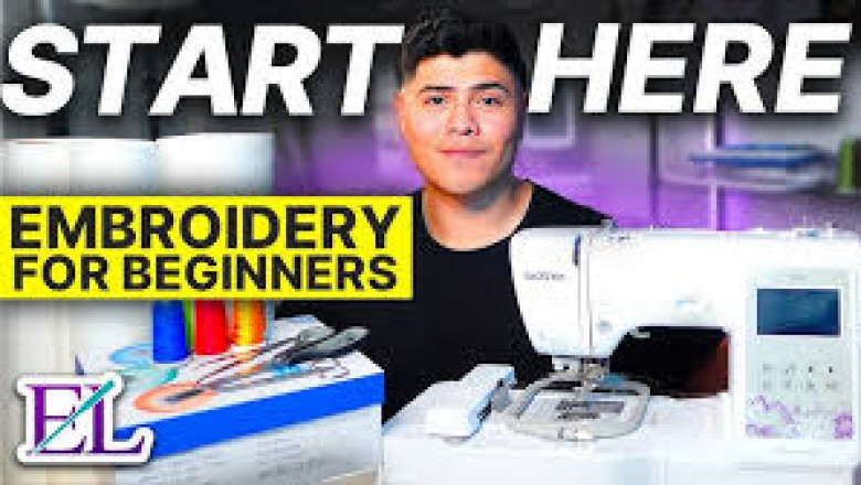 Beginning Machine Embroidery: A Beginner's Guide to Getting Started