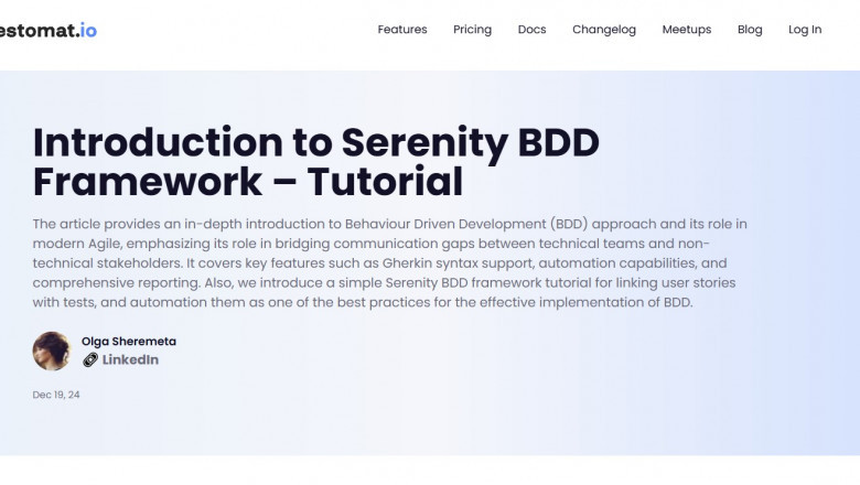 Exploring the Power of the Serenity Framework: A Comprehensive Guide to Mastering BDD Testing