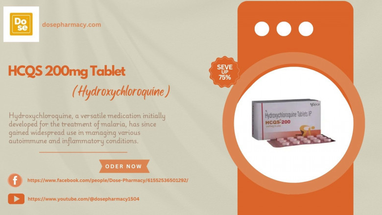 HCQS 200mg Tablet: Your Shield Against Malaria and Autoimmune Diseases