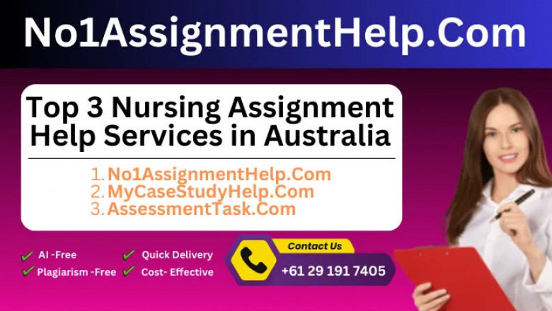 Top 3 Nursing Assignment Help Services in Australia