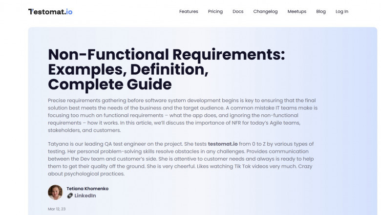 Understanding Non-Functional Requirements: Examples and Complete Guide
