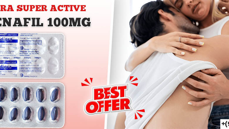 Powerful Sex Pills for Erectile Dysfunction With Sildigra Super Active||50% Discount & Same Day Delivery