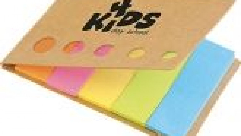 Branded sticky notes