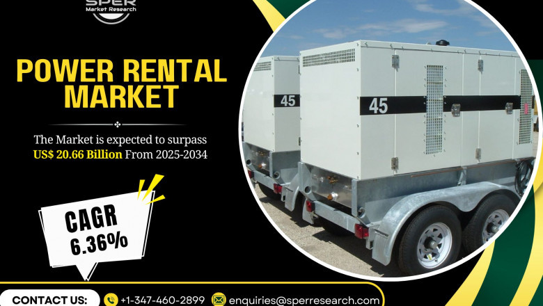 Power Rental Market Analysis, Growth, Revenue, Competition and Future Challenges 2034: SPER Market Research