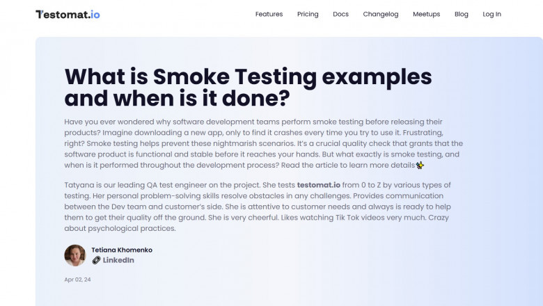 Smoke Testing: What It Is, When to Use It, and Why It's Crucial for Your Software Development Process