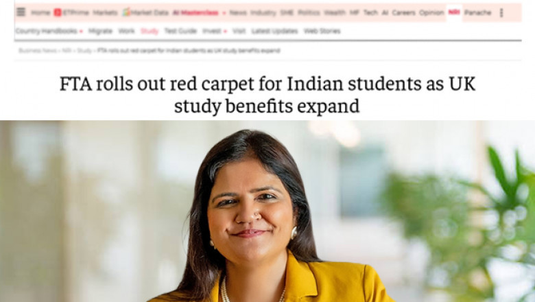 Featured in The Economic Times: The SmartMove2UK on How Indian Business Expansion Fuels UK Careers for Indian Graduates