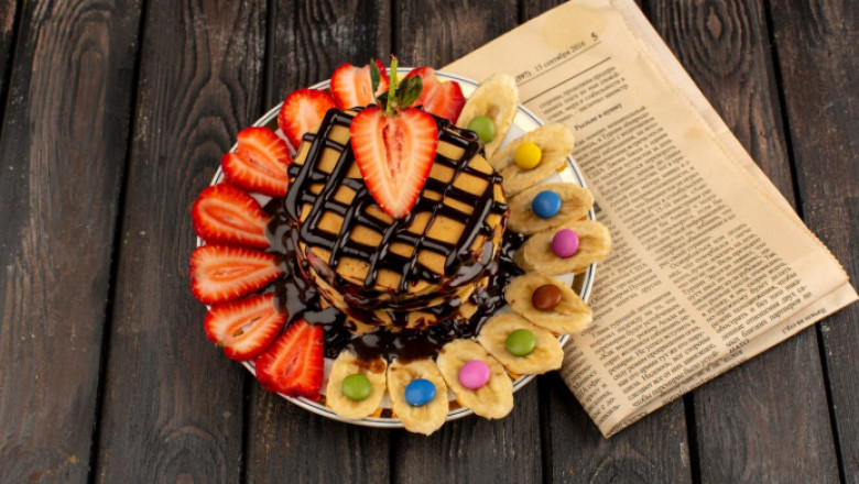 Belgian Waffle Layer Cake Recipe