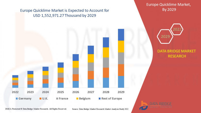 Europe Quicklime Market Size, Share, Trends, Growth Opportunities and Competitive Outlook