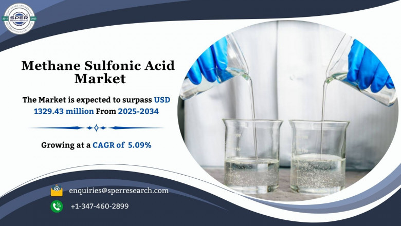 Methane Sulfonic Acid Market Share, Growth, Demand, Competitor, Opportunity and Future Outlook 2034: SPER Market Research