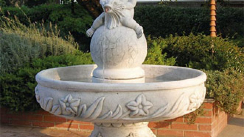 Enhance Your Garden with Mary Statue and Fountain