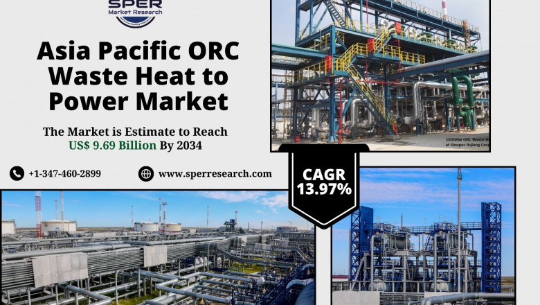 Asia Pacific ORC Waste Heat to Power Market Demand, Trends, Scope and Future Opportunities 2034: SPER Market Research