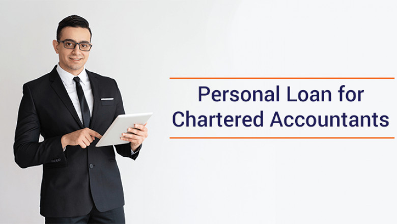 Personal Loan for Chartered Accountants: Financial Support at PLG
