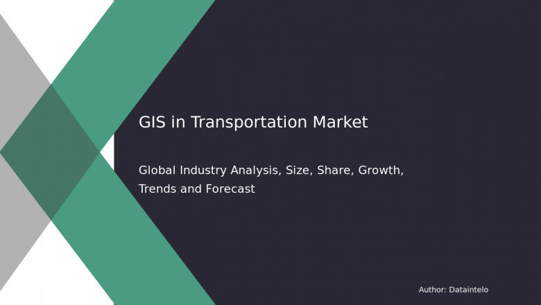GIS in Transportation Market Insights and Key Drivers 2032