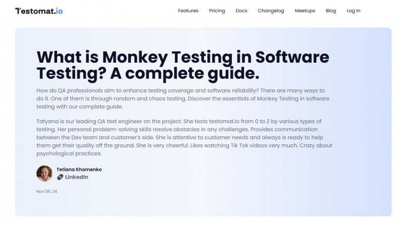 What Is Monkey Testing in Software Testing? A Real-World Exploration with Examples