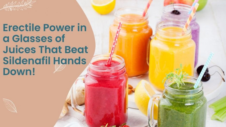 Ditch the Chemicals: Juices That Outperform Sildenafil Naturally
