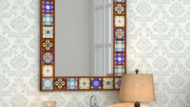 Easy Ways to Hang a Wall Mirror Without Drilling Holes