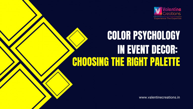Color Psychology in Event Decor | Choose the Right Palette – Valentine Creations